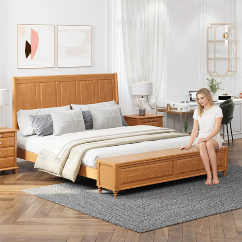 King size bed frame - king,